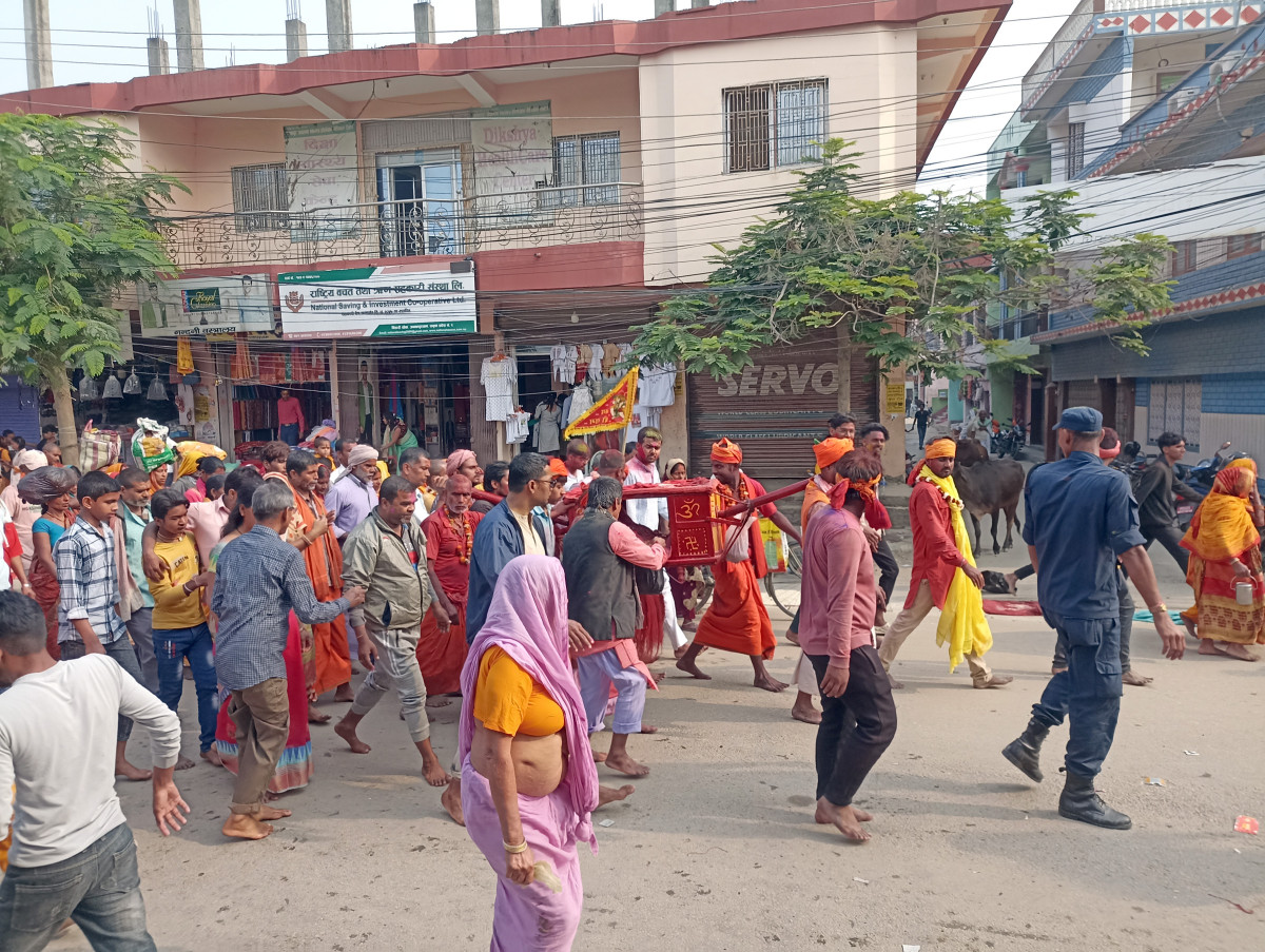 जनकपुरधाममा आज होली मनाइँदै, मधेस प्रदेशमा बिदा